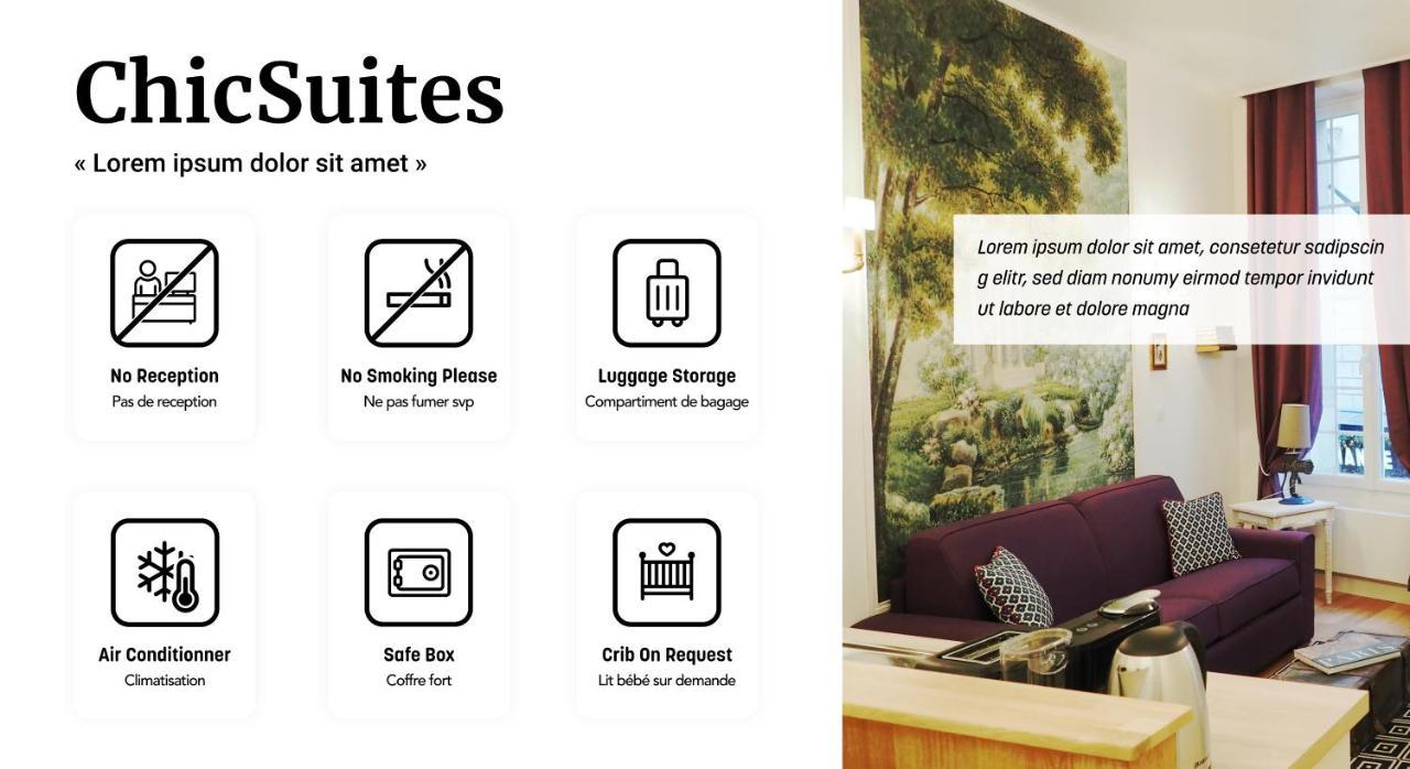 Louvre Opera Private Chicsuites Paris Dış mekan fotoğraf